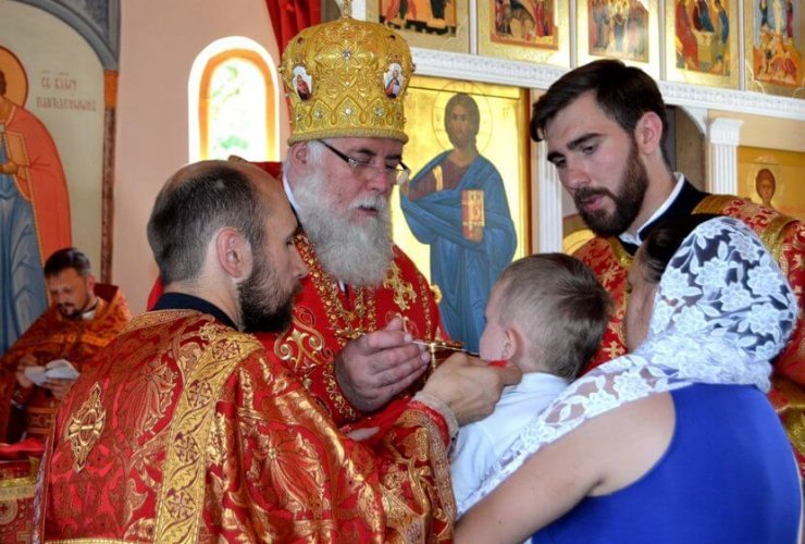 Престольный праздник в поселке Маяковское