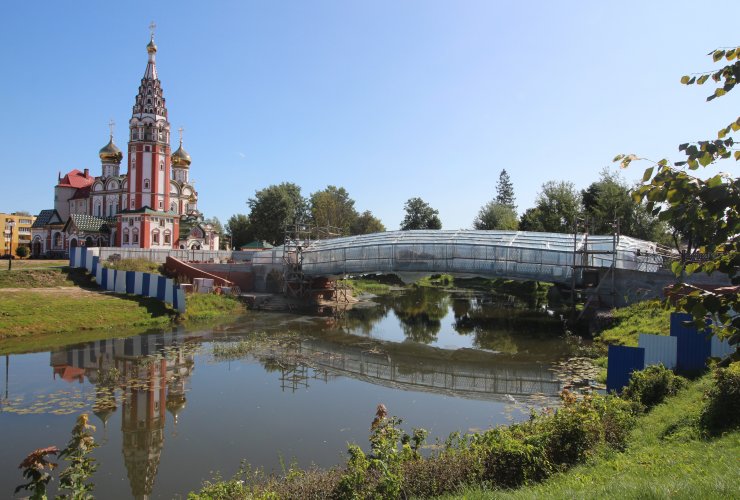 Пешеходный мост в Гусеве начнут достраивать в сентябре