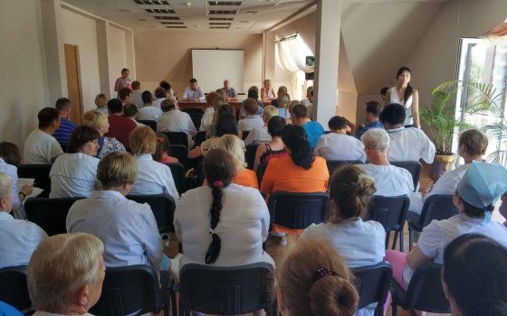 В городской больнице обсудили вопросы развития здравоохранения в округе