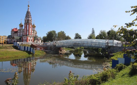 Пешеходный мост в Гусеве начнут достраивать в сентябре