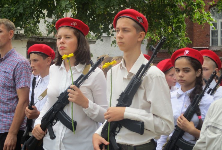 В Гусеве прошел муниципальный этап патриотического проекта «Пост № 1»