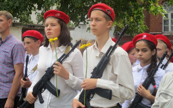 В Гусеве прошел муниципальный этап патриотического проекта «Пост № 1»