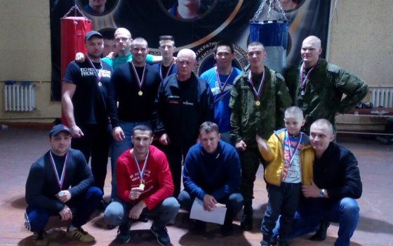 В Гусеве прошло первенство округа по гиревому спорту