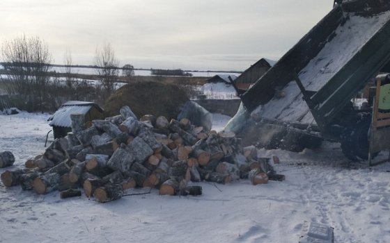 Прихожане храма Всех Святых собрали деньги на покупку дров многодетной семье
