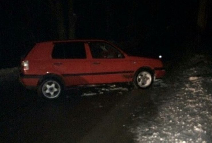 Под Гусевом пьяный водитель вылетел в кювет