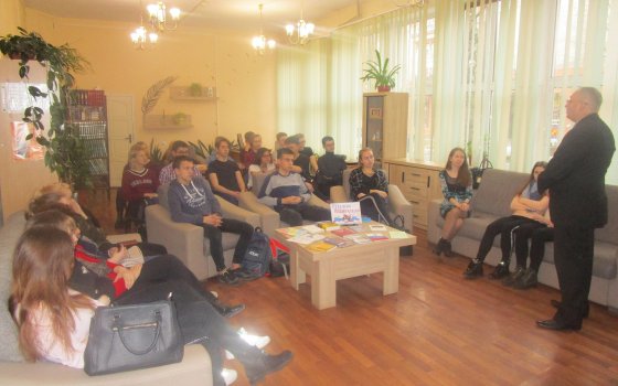 В городской библиотеке прошло мероприятие, приуроченное ко Дню молодого избирателя