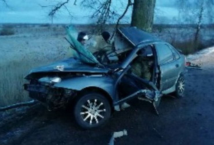 Под Гусевом произошла авария, в которой один погиб и двое пострадали