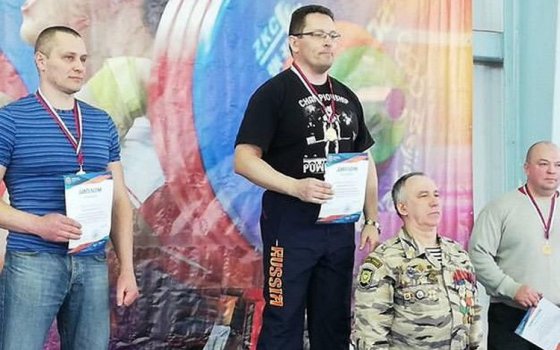 Атлет из Гусева взял второе место на областном чемпионате по жиму штанги лёжа