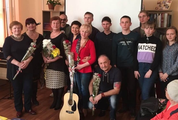 В городской библиотеке прошёл музыкально-поэтический вечер «Весна в душе…»