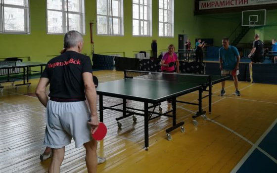 Гусевские спортсмены вышли в финальный этап областной спартакиады по настольному теннису