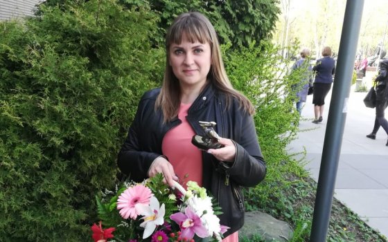 Педагог из Гусева привезла с областного конкурса «Янтарного пеликана»