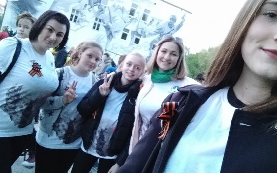 «Волонтера Победы» были главными помощниками в проведении праздничных мероприятий Дня Победы