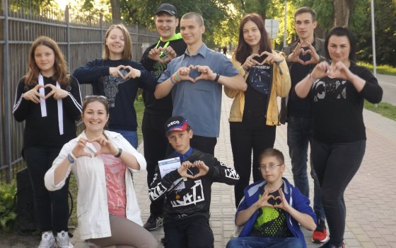 Волонтеры были главными помощниками на Дне города