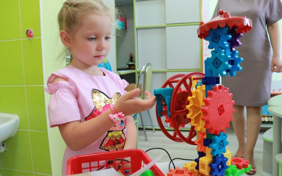 В детском саду № 14 состоялось торжественное открытие «STEM — лаборатории»