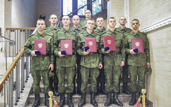 Два призывника из Гусева будут проходить службу в Президентском полку