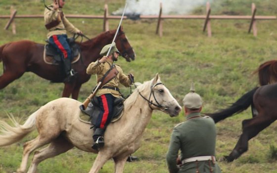 Военно-исторический фестиваль «Гумбинненское сражение» отгремел сегодня в посёлке Лермонтово