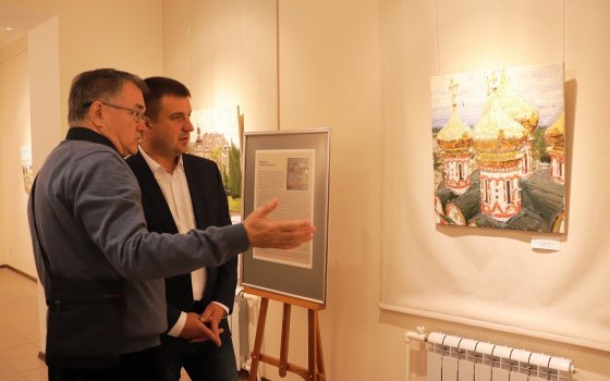 В городском музее открылась выставка пленэрных работ «Гусев. Осень. Взгляд из центра России»