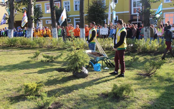 В Гусеве появился Сквер профтеха