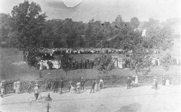 Стадион Гумбинненской Фридрихшуле. Фотография 1913 года