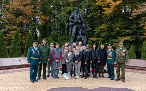 В Гусевском округе прошли военно-патриотические мероприятия в рамках проекта «Без прошлого нет настоящего»