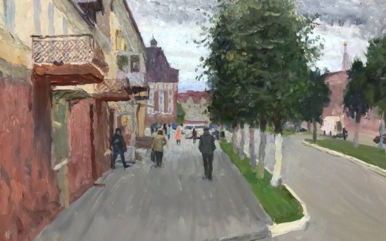 Горожане в этюдах Всероссийского пленэра «Гусев. Осень. Взгляд из центра России»