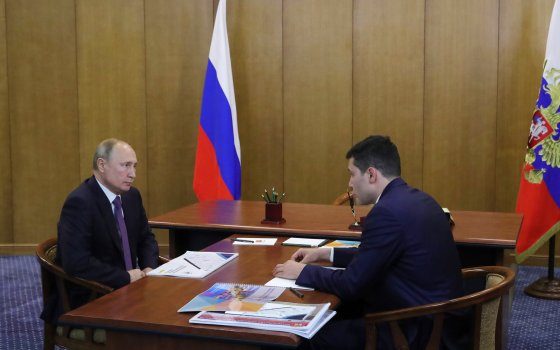 Антон Алиханов рассказал президенту о сосудистом центре в Гусеве