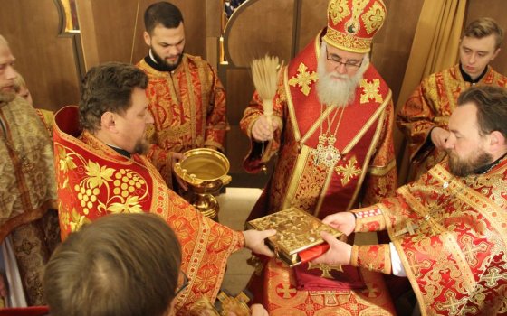 В гусевском храме Всех Святых освящен придел Георгия Победоносца
