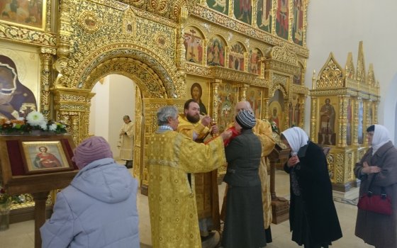 Храм Всех Святых отметил третью годовщину со дня освящения