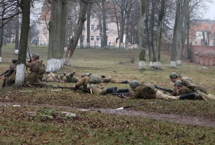 На территории ФОКа прошла военная реконструкция «Штурм Гумбиннена»