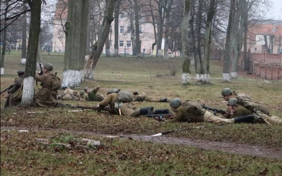 На территории ФОКа прошла военная реконструкция «Штурм Гумбиннена»