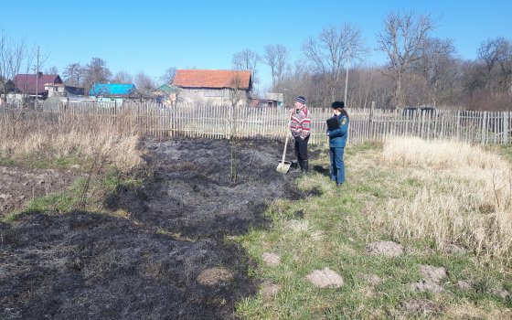 С приходом солнечных дней ожидается увеличение поджогов сухой травы