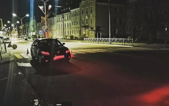 В Гусеве 53-летний мотоциклист получил травмы при столкновении с автомобилем «Тойота»
