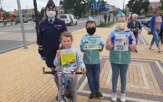 ЮИДовцы провели акцию «Лето. Каникулы. Безопасность»