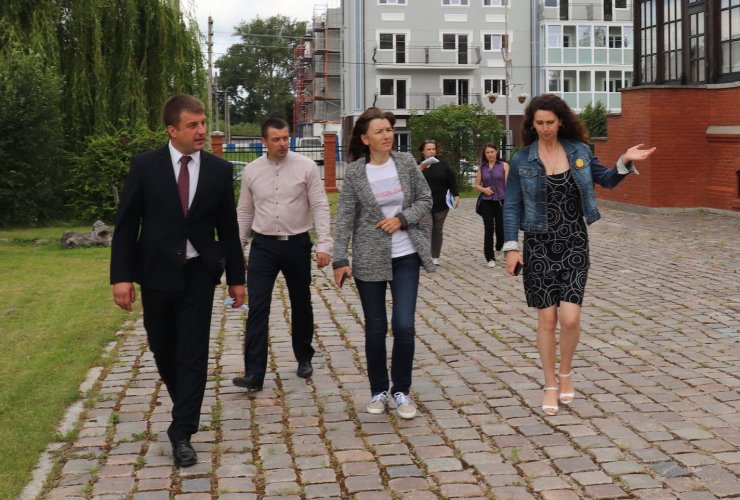 Город Гусев посетила глава областного агентства по международным и межрегиональным связям