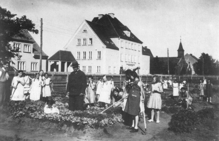 Фото 1932 года. Гумбиннен, Шиллер штрассе