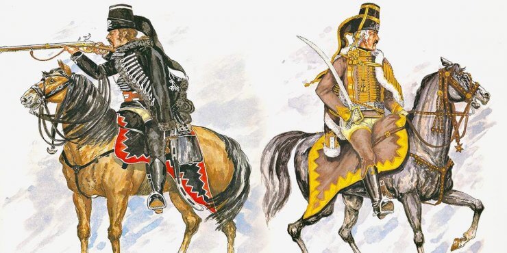 Прусские гусары