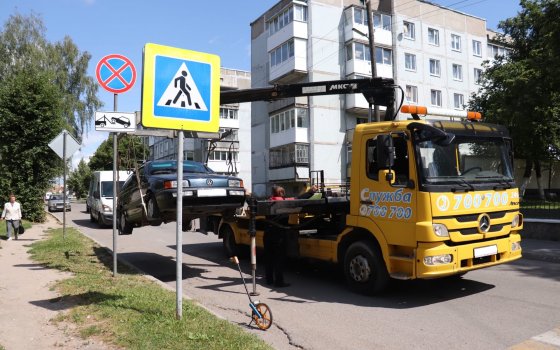 Вниманию автовладельцев! В Гусеве вновь работает эвакуатор