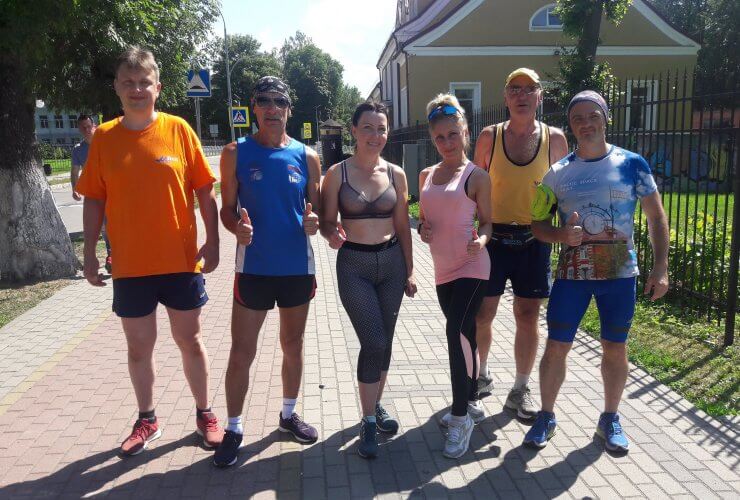 В Гусеве на День физкультурника прошел праздничный забег