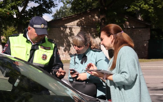 В Гусеве проходят рейды с целью выявления должников по транспортному налогу