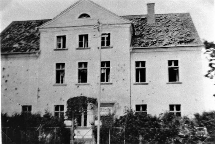 Здание клиники доктора Витмозера. Довоенное фото