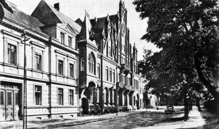 Здание народного банка. Фотография 1935 года