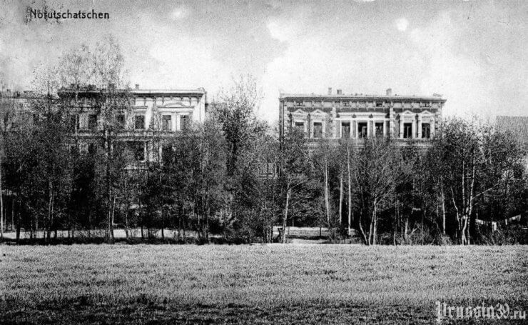 Здание виллы Тримуфхат. Гумбиннен, довоенное фото
