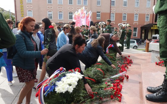 Гусевцы отмечают годовщину присвоения городу имени Героя Советского Союза