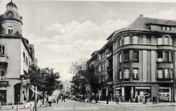 Гольдапенштрассе (пересечение с улицей Победы). 1925–1935 годы