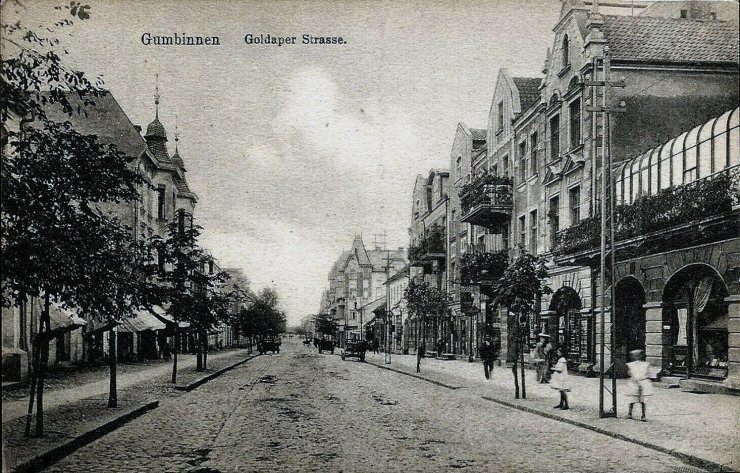Гольдапенштрассе. 1911 год