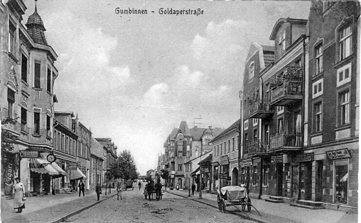 Гольдапенштрассе. 1918 год