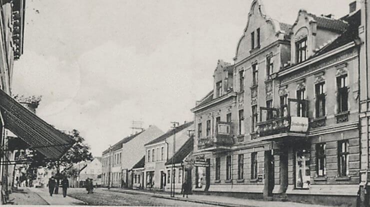 Гольдапенштрассе (район дома № 16 по улице Железнодорожной). 1933–1936 годы