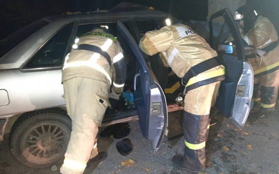 Под Гусевом автомобиль «Ауди» врезался в придорожное дерево, пострадали три человека