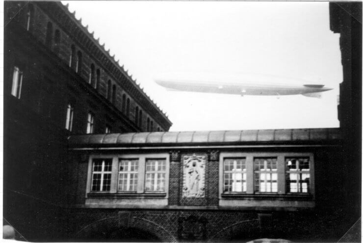 Дирижабль «Гинденбург». 1936 год