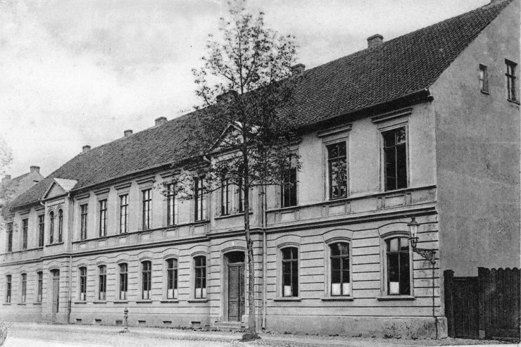 Меельбекштрассе, народная школа (дом № 11 на улице Школьной). 1900–1905 годы